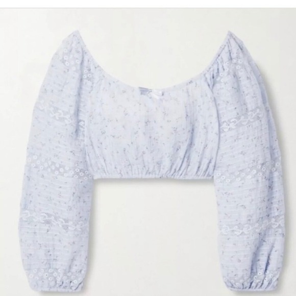 LoveShackFancy Albertina Top/Blouse Small $245 - Picture 4 of 8